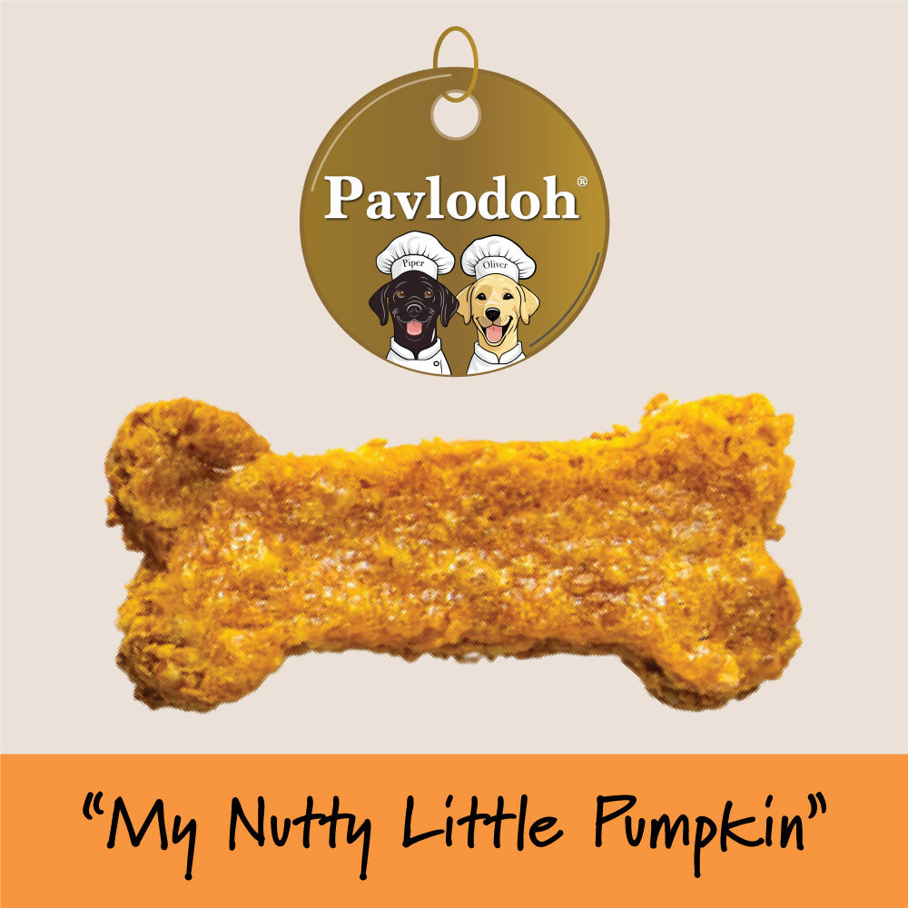 "My Nutty Little Pumpkin"- Dog Treat Dough